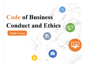 Code of Business Conduct
